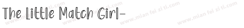The Little Match Girl字体转换